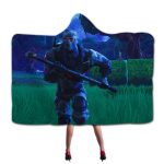 Fortnite Hooded Blankets - Fortnite Rescue Trooper Havoc Fleece Hooded Blanket