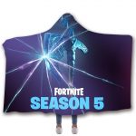 Fortnite Hooded Blankets - Fortnite Season 5 New Weapon Fleece Hooded Blanket