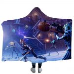 Fortnite Hooded Blankets - Fortnite Shuriken Master Llamurai Fleece Hooded Blanket