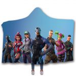Fortnite Hooded Blankets - Fortnite Super Hero Omega Fleece Hooded Blanket