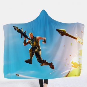 Fortnite Hooded Blankets - Fortnite Super Soldier Fleece Hooded Blanket