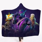 Fortnite Hooded Blankets - Fortnite Zombie Series Fleece Hooded Blanket