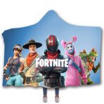 Fortnite Hooded Blankets - Rabbit Raider Jonesy Fleece Hooded Blanket