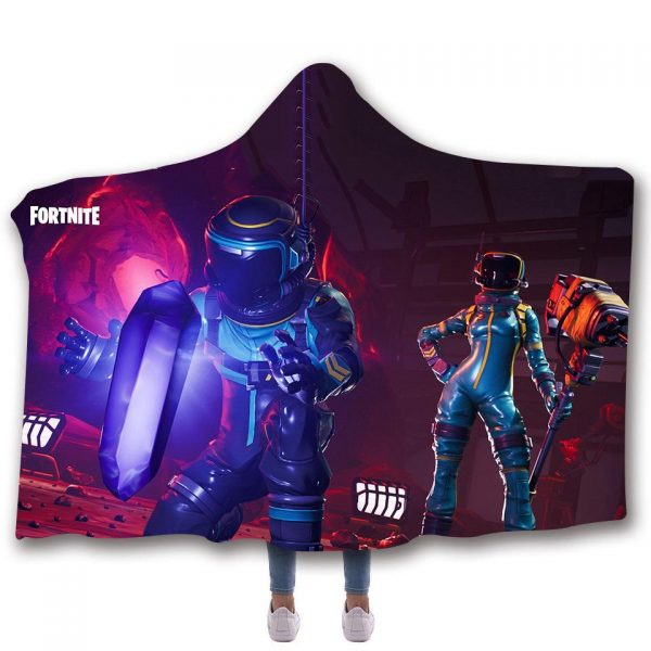 Fortnite Hooded Blankets - ROGUE AGENT Fleece Hooded Blanket