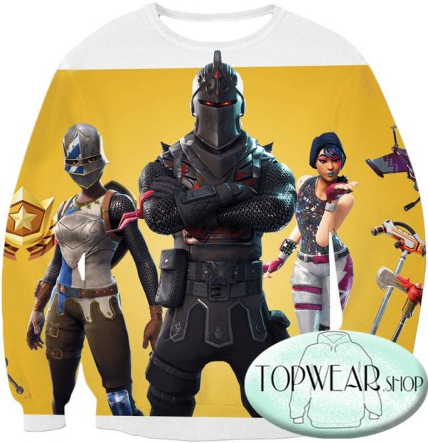 Fortnite Hoodies - Epic Games Legendary Orange 3D Hoodie