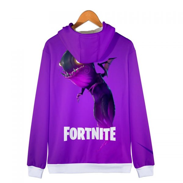 Fortnite Hoodies - Fortnite Character Mimic Monster 3D Zip Up Hoodie