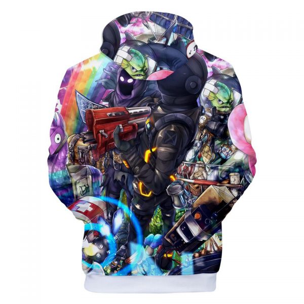 Fortnite Hoodies - Fortnite Characters and Weapons 3D Hoodie