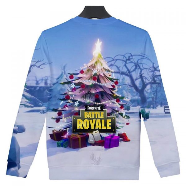 Fortnite Hoodies - Fortnite Game Christmas Series Christmas Tree Super Cool 3D Hoodie