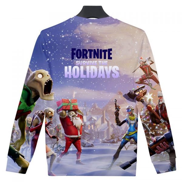Fortnite Hoodies - Fortnite Game Christmas Series Super Cool 3D Hoodie