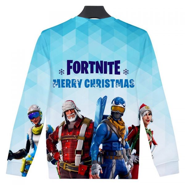 Fortnite Hoodies - Fortnite Game Series Merry Christmas Super Cool 3D Hoodie