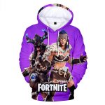 Fortnite Hoodies - Fortnite Game Series Season 8 NEW Hero Battle Royale Hoodie