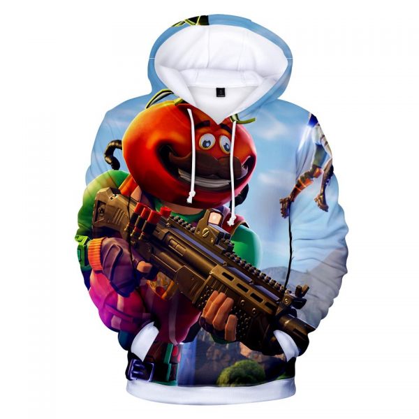 Fortnite Hoodies - Fortnite Tomatohead 3D Hoodie