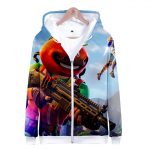 Fortnite Hoodies - Fortnite Tomatohead 3D Zip Up Hoodie