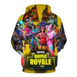 Fortnite Hoodies - Fortnite Victory Royale 3D Hoodie