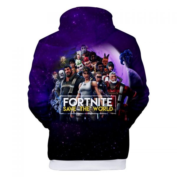 Fortnite Hoodies - Game Heroes Collection 3D Hoodie