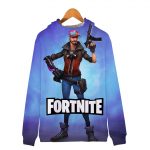 Fortnite Hoodies - Game Soldier Character 3D Zip Up Hoodie