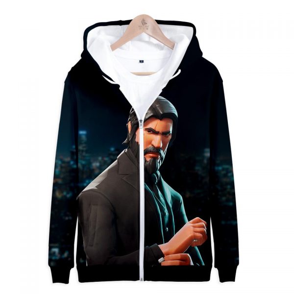 Fortnite john hot sale wick hoodie