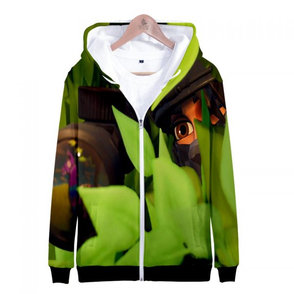 Fortnite Hoodies - Jungle Scout 3D Zip Up Hoodie