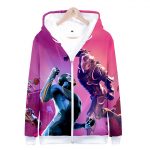 Fortnite Hoodies - Justice League vs Omega 3D Zip Up Hoodie