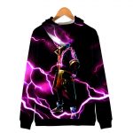 Fortnite Hoodies - Legendary Sky Fox Drift 3D Zip Up Hoodie