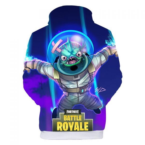 Fortnite Hoodies - Leviathan Ultramarine 3D Hoodie