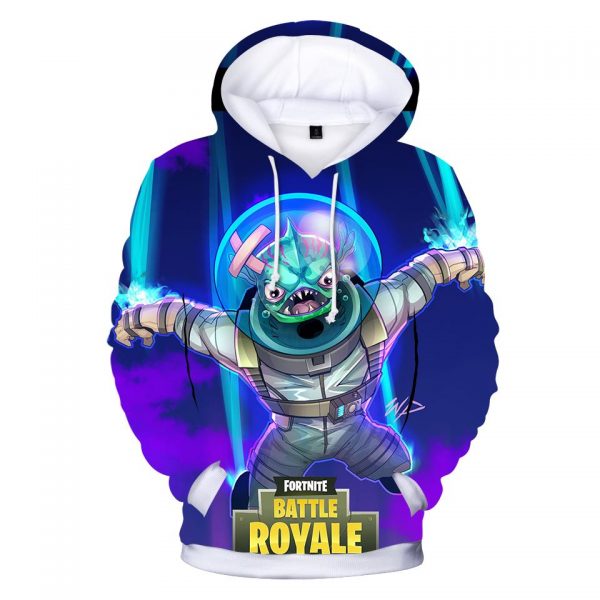 Fortnite Hoodies - Leviathan Ultramarine 3D Hoodie