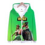 Fortnite Hoodies - Ludwig and Heidi 3D Zip Up Hoodie