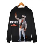 Fortnite Hoodies - Marshmello 3D Zip Up Hoodie