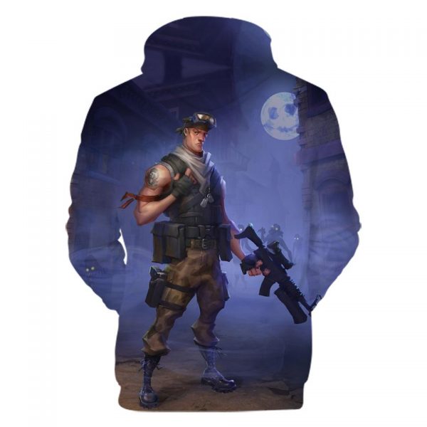 Fortnite Hoodies - PVE Hero Soldier 3D Hoodie
