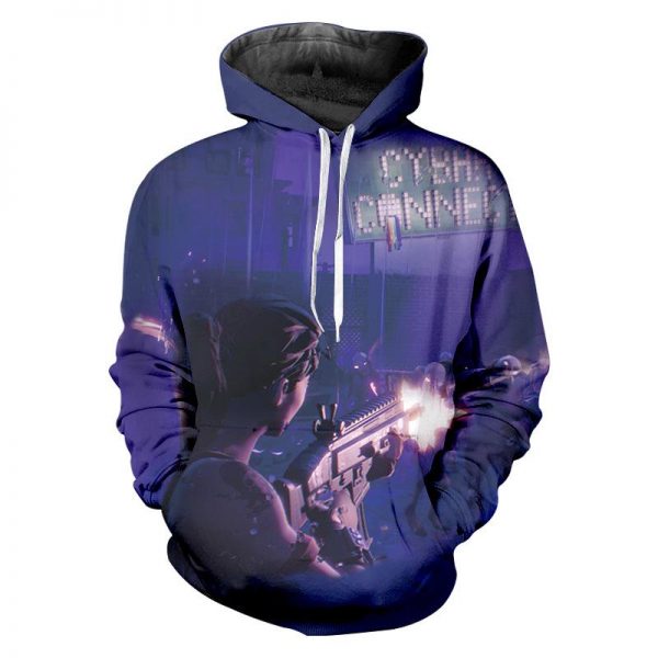 Fortnite Hoodies - PVE Zombie Mode 3D Hoodie