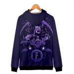 Fortnite Hoodies - Raven 3D Zip Up Hoodie