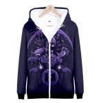 Fortnite Hoodies - Raven 3D Zip Up Hoodie