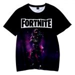 Fortnite Hoodies - Raven Starry Purple 3D Zip Up Hoodie