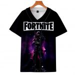 Fortnite Hoodies - Raven Starry Purple 3D Zip Up Hoodie