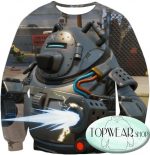 Fortnite Hoodies - Robot Defender T.E.D.D.Y 3D Hoodie