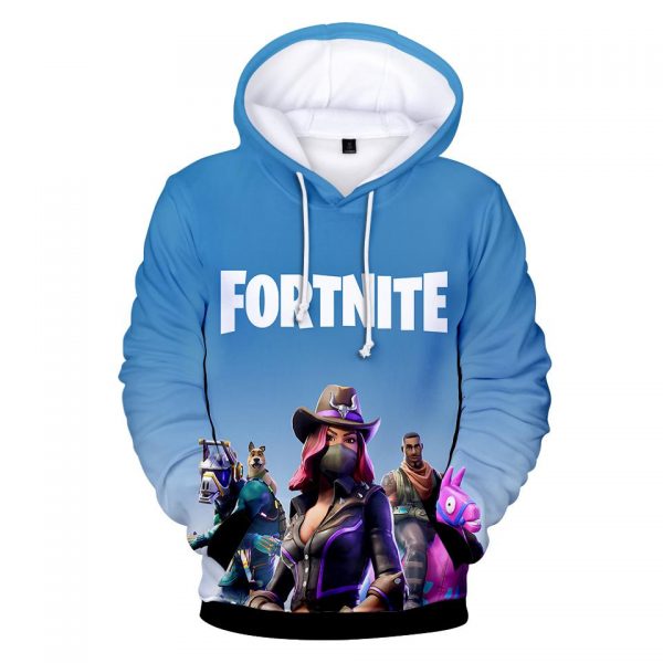 Fortnite Hoodies - Saddle up 3D Hoodie