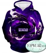 Fortnite Hoodies - Save the World Purple 3D Hoodie