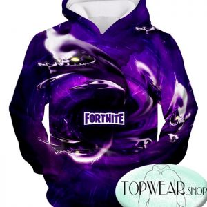 Fortnite Hoodies - Save the World Purple 3D Hoodie