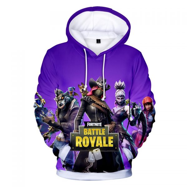 Fortnite Hoodies - Season 6 Dark Advent 3D Hoodie