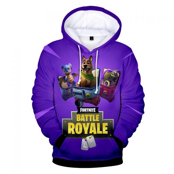 Fortnite Hoodies - Season 6 Pet 3D Hoodie