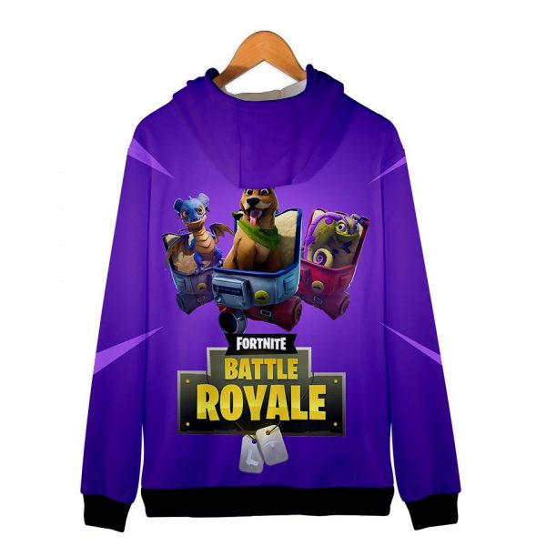 Fortnite Hoodies - Season 6 Pet 3D Zip Up Hoodie