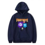 Fortnite Hoodies - Solid Color Fortnite Game Props Icon Super Cool Hoodie