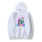 Fortnite Hoodies - Solid Color Fortnite Rainbow Horse Super Cute Hoodie