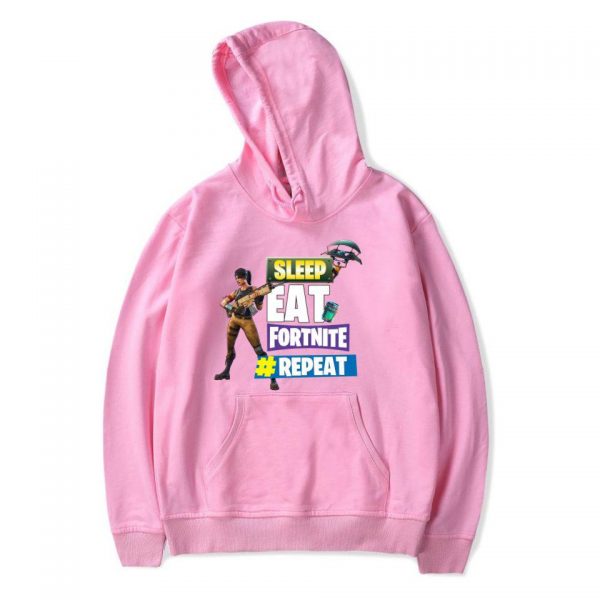Fortnite Hoodies - Solid Color Fortnite Warrior Super Cool Hoodie