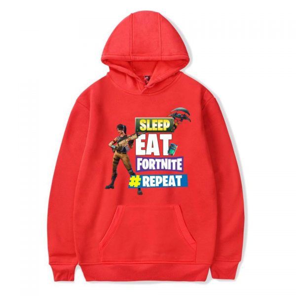 Fortnite Hoodies - Solid Color Fortnite Warrior Super Cool Hoodie