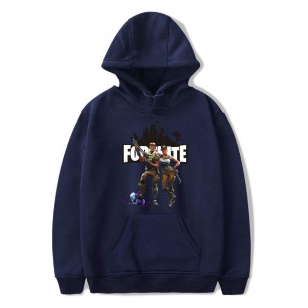 Fortnite Hoodies - Solid Color PVE New Season Hero Hoodie