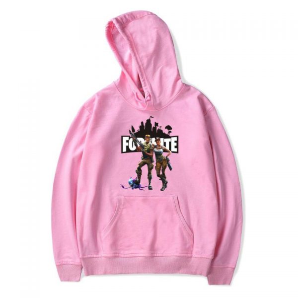 Fortnite Hoodies - Solid Color PVE New Season Hero Hoodie