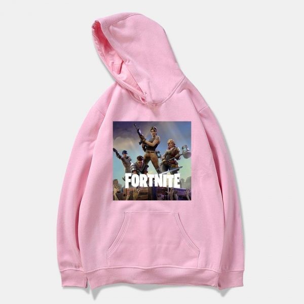 Fortnite Hoodies - Solid Color PVE Super Hero Hoodie