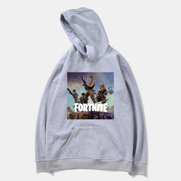 Fortnite Hoodies - Solid Color PVE Super Hero Hoodie