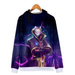 Fortnite Hoodies - Top Grade Sky Fox Lightning 3D Zip Up Hoodie